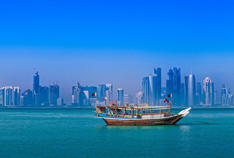 Vuelo y embarque en Qatar